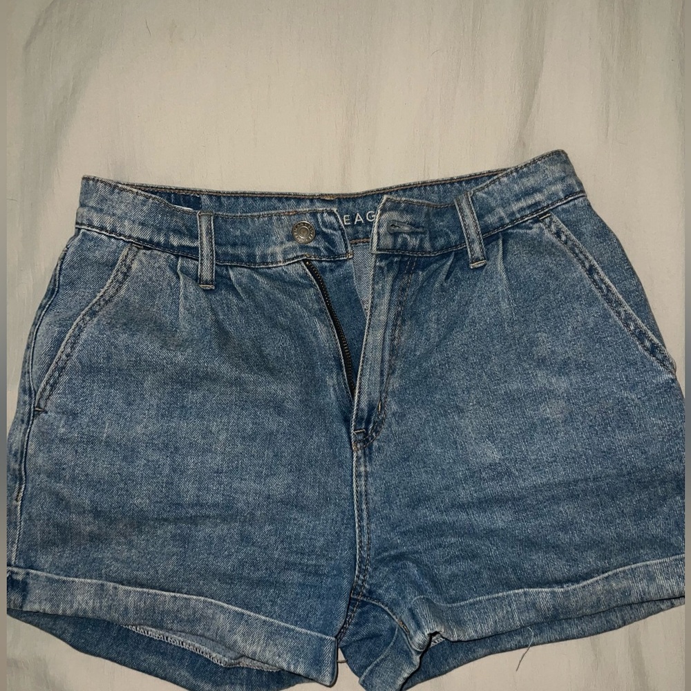 AE High Waisted Jean Shorts